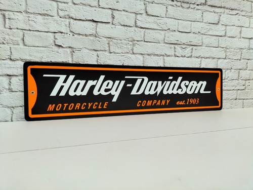 Cuadro Harley Davidson Motorcycle Company Letrero De Metal