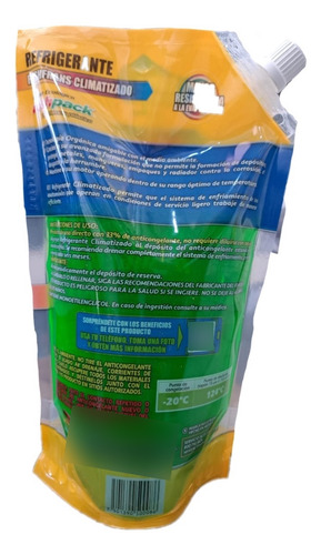 Anticongelante Verde Listo Para Usar 950 Ml