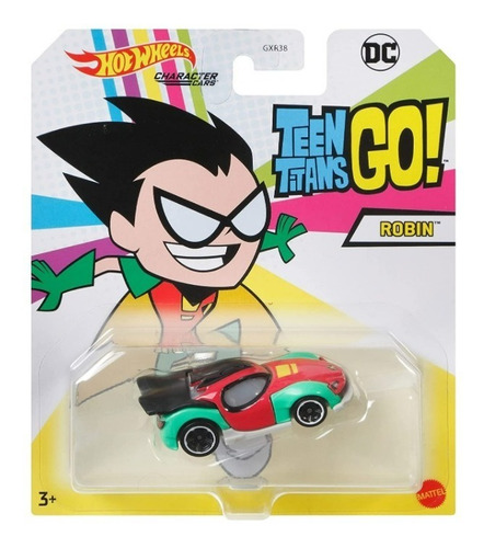 Hot Wheels Character Cars Teen Titans Robin