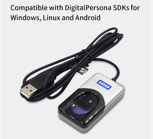 Lector De Huella Biometrico Usb Uareu 4500 Distintos Usos
