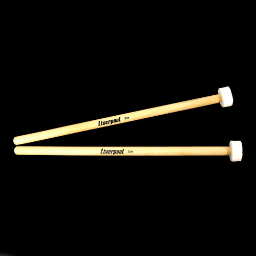 Baqueta Ponta De Feltro Mallet P/ Efeito Prato E Tímpanos