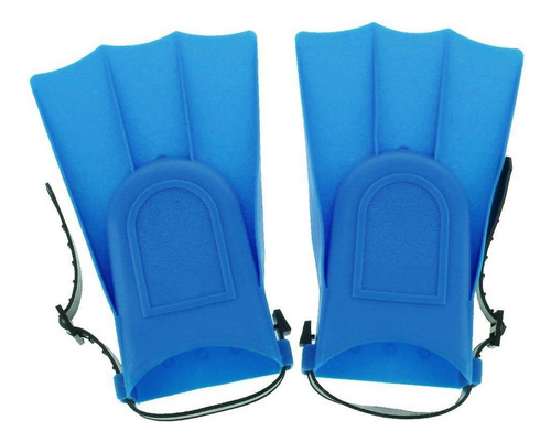 Adultos Aletas De Natación Aletas Ajustables S Azul