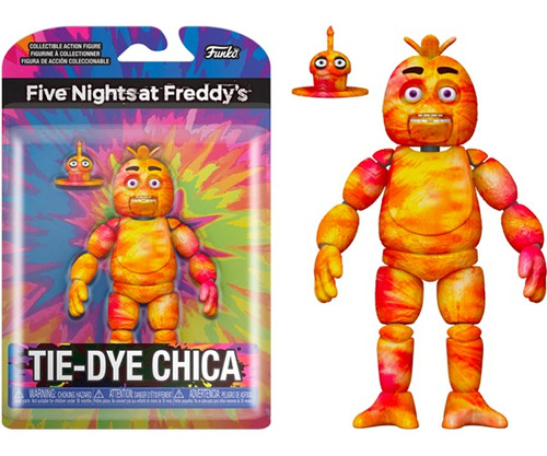 Tie Dye Chica Five Nights At Freddys Funko Muñeco Articulado