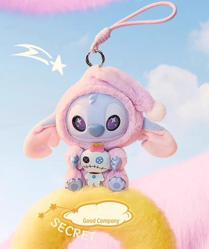 Warmie- Labubu Stitch Something Before Sleep - Boneca Caixa