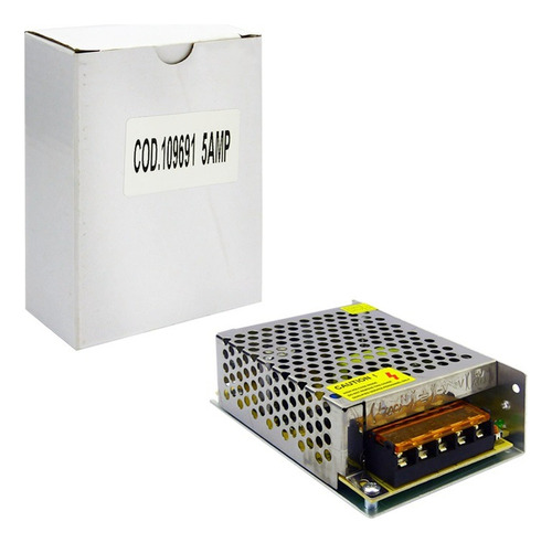 Fuente De Poder 12v 5 Amp 60w Cintas Led Camara Switching