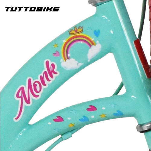 Imagen 7 de 8 de Bicicleta Para Niña Shon Life Monk Rodada 20 1 Velocidad