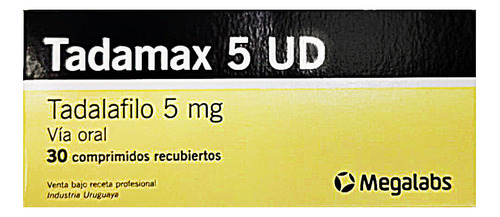 Tadamax 5 Mg Ud X 30 Comprimidos