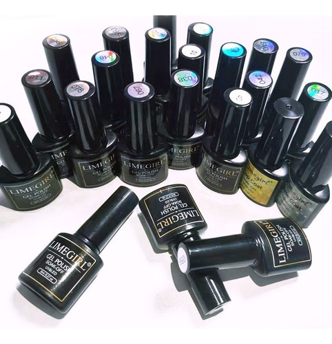 . Kit De Gel For Uñas Uv Led Lamp Poly Gel Polish Set