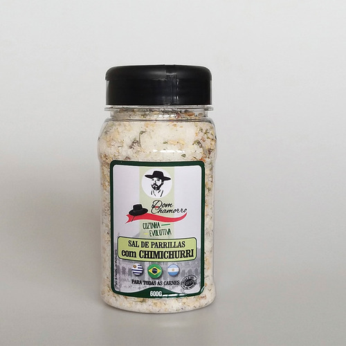 Kit Sal De Parrilla Chimichurri E Lemon Pepper Dom Chamorro