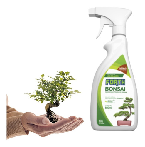 Fertilizante Foliar Para Bonsai Forth 500ml Pronto Uso