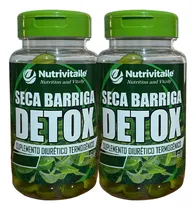 Comprar Kit 2 Suplementos Detox Para Efeito Seca Barriga Diurético