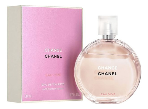 Chanel Chance Eau Vive Edt 50ml Premium Volumen De La Unidad 50 Ml