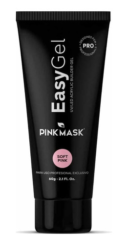 Easy Gel Tono Sof Pink Contruccion,kapping, Pink Mask 60gr
