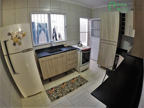 Excelente Casa De Condomínio No Aviação Em Praia Grande - Sp - 2494