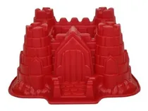 Comprar Molde 3d Castillo De Silicon Para Pasteles Y Gelatinas 