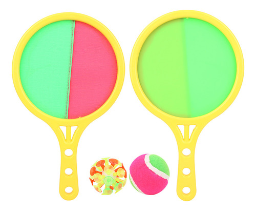 Juego De Raquetas Stick Target Para Niños, 2 En 1, Con Mango