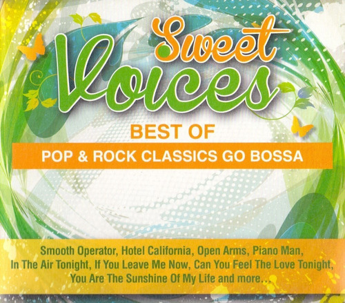 Sweet Voices - Best Of Pop Rock - 14 Canciones - Cd - Nuevo