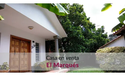 Casa En Venta En El Marques