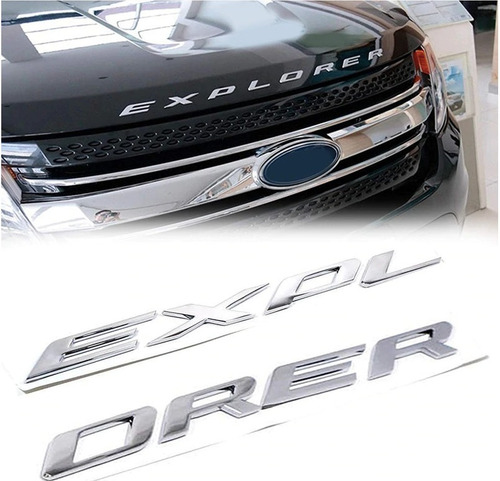 Imagen 5 de 7 de Letras De Capot Para Ford Explorer Al Mejor Precio