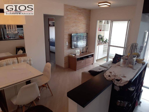 Apartamento Com 2 Dormitórios À Venda, 58 M² Por R$ 415.000,00 - Limão (zona Norte) - São Paulo/sp - Ap0282