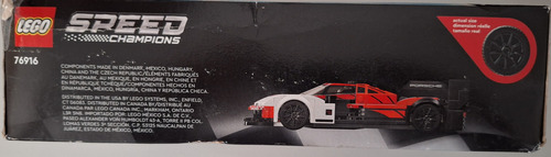Lego Speed Champions - Porsche 963 - 280 Pcs - Codigo 76916 (Usado)