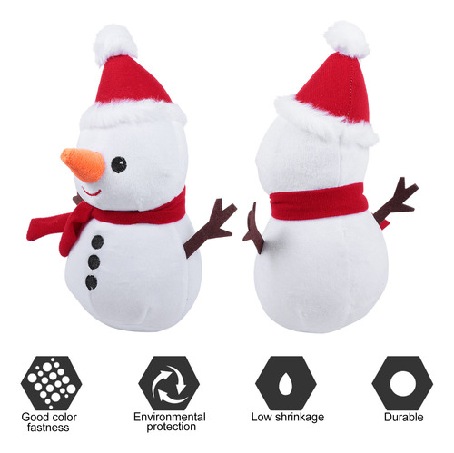 Muñeco De Nieve De Peluche, Muñeco De Nieve, Juguete Navideñ