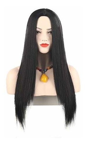 Sintético De Larga Distancia Pelo Cosplay Wig Middle N2r1p