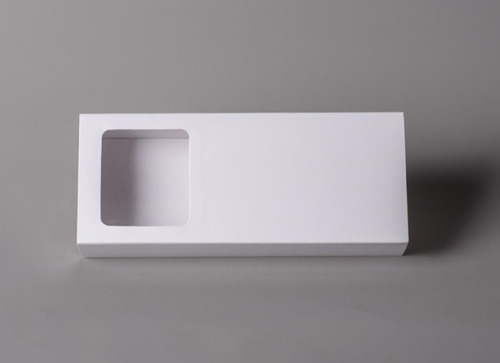Imagen 4 de 10 de Caja Fosforera C/visor Alargada Ch Pvc (x50u) Bombones 065c