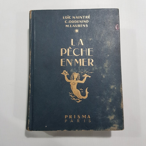 Antiguo Libro Pesca Mar, Anzuelos Señuelo Frances Mag 59682