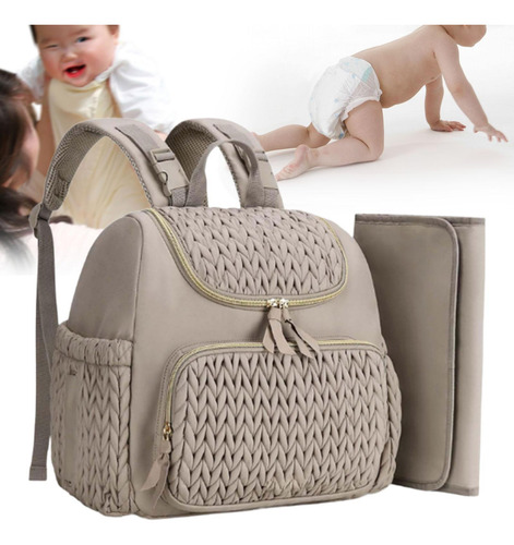 Bolsa De Fraldas De Bebê Mochila Pequena Para Fraldas Itens