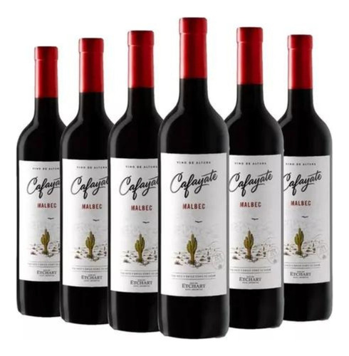 Vino Cafayate Malbec Botella 750ml X6 - Gobar®