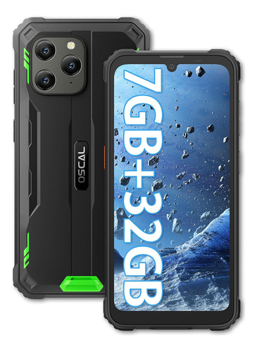 Oscal S70 Celulares 7gb+32gb Movil Todoterreno Android 12