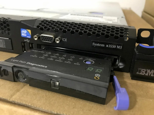 Servidor Ibm X3550 M3 Quadcore 2.93 Ghz 24gb 1x 500gb