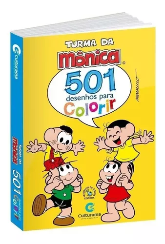 Coleção de Desenhos da Turma da Mônica para Colorir  Monica para colorir,  Desenhos para colorir, Desenhos para colorir adultos