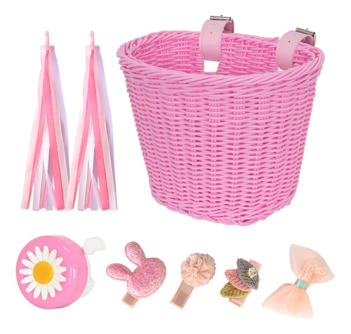 Raymace Kids Bike Basket Streamers Bell Set, Children's Bicy