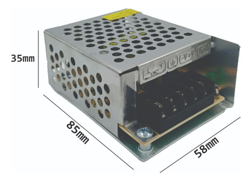 Fonte De Alimentação 24v 25w 1a Chaveada Bivolt Automática