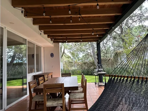Casa En Renta En Condominio En Avandaro | Monte Alto | Amueblada