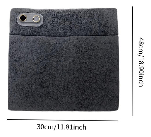 Calentador De Manos Reutilizable Con Usb, Bolsa Para Gris