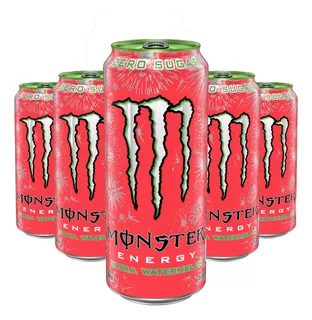 5 Monster Energy Zero Sugar Ultra Watermelon