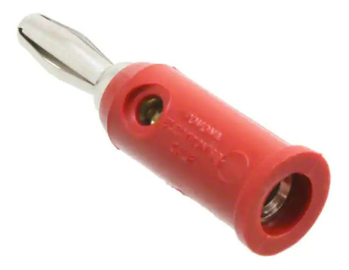 2 mm estándar Banana Plug Rojo paquete De 2 