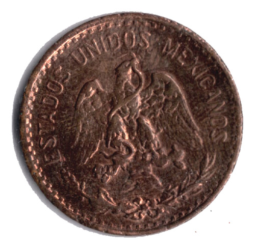 2 Centavos 1927  Bronce Sin Circular    Moneda L1