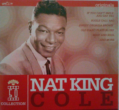 Cd Nat King Cole  The Best Collection Of 50's  