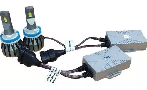 Kit Lamparas Cree Led H4 Philips 6500k 12v 24v 24w Disipador