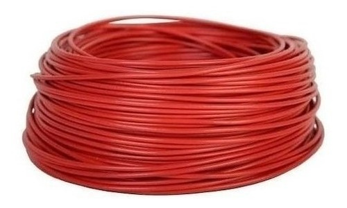Cable Unipolar Degeflex 1x1 Mm X 100 Mts Rojo