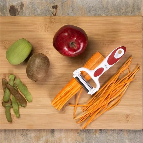Imagem 5 de 6 de Peeler Descascador De Frutas E Legumes 3 Em 1 - Prana