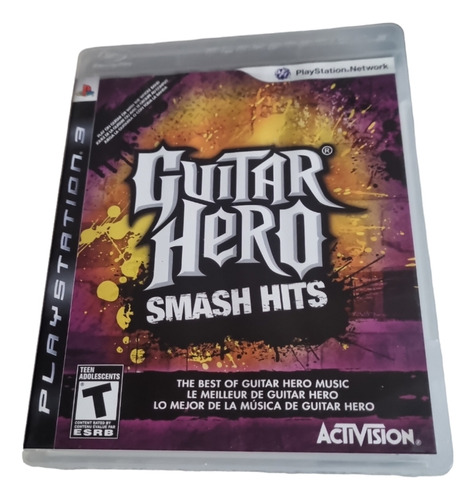 Guitar Hero Smash Hits Ps3 Fisico (Reacondicionado)