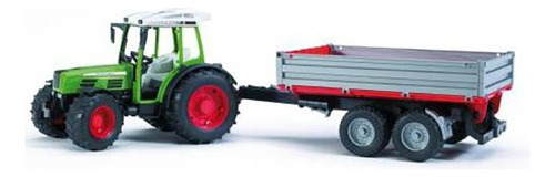 Juguetes Bruder Fendt 209 S With Tipping Trailer