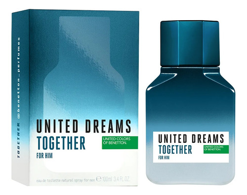 Benetton United Dreams Together For Him Edt 100ml Premium