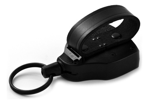 Llavero Retráctil Key-bak Super48 Con Bloqueo, Negro