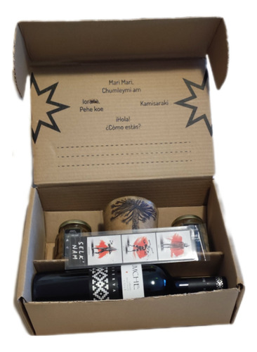 Box Pewen Con Vino Carignan Reserva, Mercado Ancestral